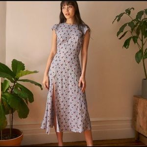 Reformation Gavin Dress in petunia